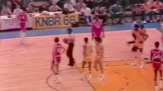 1977 Pistons vs Warriors Rare Game 3 2nd Half Only [upl. by Mosra937]