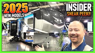 Sneak Peek 1st Look at NEW MODELS amp Updates on Jayco 2025 Fifth Wheel RVs [upl. by Emmye]