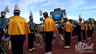 Southern University Drum Section 2018  March In Vs UAPB [upl. by Ilse252]