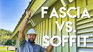 Fascia vs Soffit Whats the Difference [upl. by Notled]