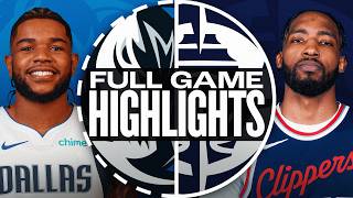 MAVERICKS at CLIPPERS  NBA PRESEASON FULL GAME HIGHLIGHTS  October 14 2024 [upl. by Norty]