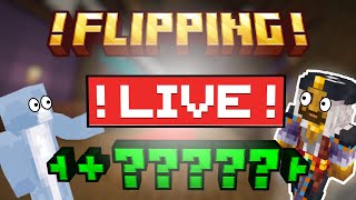 Live BAZAAR FLIPPING Hypixel Skyblock [upl. by Osher]