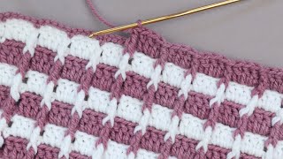 New Easy crochet baby blanket pattern for beginners [upl. by Spevek]