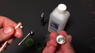 How to Clean Vape Pen Contacts amp Threads [upl. by Enyaj336]