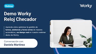 Webinar Demo Reloj Checador [upl. by Allekim]