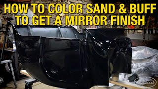 How to Color Sand amp Buff a Car After a Fresh Paint Job  Step by Step Plus Tips amp Tricks  Eastwood [upl. by Kali]