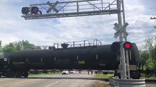 KCS LL60 with KCSM Gevo passes through Garyville LA [upl. by Ardnat]