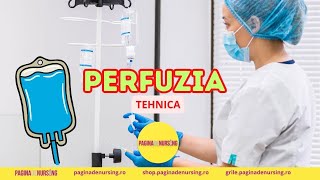 Perfuzia intravenoasă Tehnica AMG [upl. by Frech]