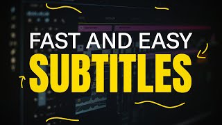 How to Create the BEST Subtitles for Your VideosTiktoks  Davinci Resolve Tutorial [upl. by Nitaf]