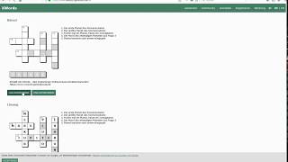 Programme für den Unterricht Xwords Generator erstellt Kreuzworträtsel [upl. by Zobe]