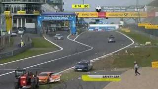 VW Scirocco RCup Biela Grohs Crash Nürburgring [upl. by Averi]