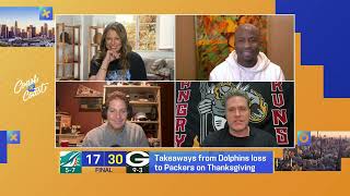 Takeaways from DolphinsPackers Thanksgiving Week 13 matchup  GMFB [upl. by Eelana]