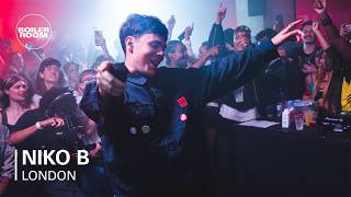 Niko B  Boiler Room x Levis London [upl. by Ahsimat]