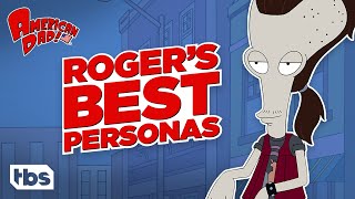 American Dad Roger’s Best Personas Mashup  TBS [upl. by Selwin]