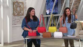 Liebeskind Leather Crossbody  Maike on QVC [upl. by Letreece358]