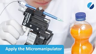 Manual Micromanipulator  Apply the Micromanipulator for Profiling [upl. by Diann785]