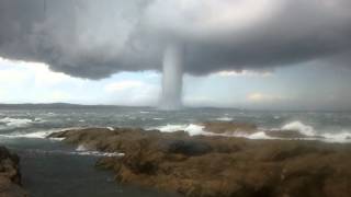 Water Spout in Batemans Bay Australia [upl. by Jeffries58]