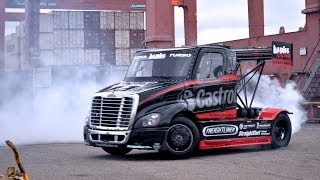 SIZE MATTERS 2  Mike Ryans Pikes Peak Castrol Oil Freightliner Race Truck [upl. by Dianuj]