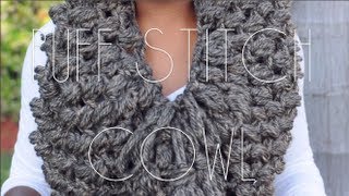 Puff Stitch Cowl [upl. by Yur]