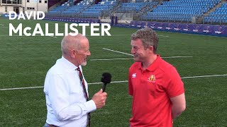 David McAllister Interview  Bective Under 20s Head Coach [upl. by Searle]