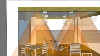 Our Layout of the Infratech Electric Heater for this Residential Patio Structure  FlushMount [upl. by Ineslta805]