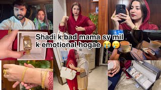 SHADI K BAD MAMA SY MIL K EMOTIONAL HOGAE 😭 SHOPPING FOR MY NEW ROOM AT SUSRAL ❤️ [upl. by Wixted]