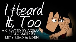 I Heard It Too  A Horror Short Animation by Axeman Cartoons featuring Lets Read [upl. by Lokcin348]