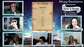 Dicey Decisions RPG presents quotZeroes to Heroesquot  Episode 2  Inebriations amp Investigations [upl. by Annahpos163]