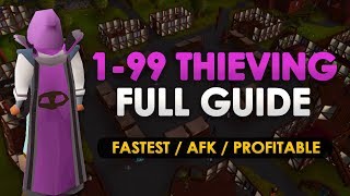 OSRS 199 Thieving Guide Fastest amp Profitable Methods [upl. by Wendelina]