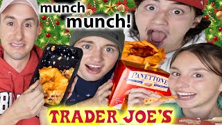 We spent 9586 on Trader Joe’s Christmas Food [upl. by Llien293]