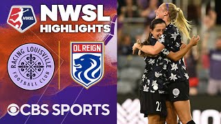 Racing Louisville FC vs OL Reign Extended Highlights  NWSL  CBS Sports Attacking Third [upl. by Nordine]