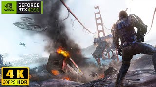 CALL OF DUTY  Advanced Warfare  Collapse  4K 60FPS Ultra Realistic Graphics Gameplay [upl. by Burta]