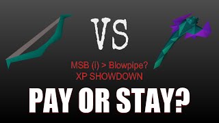 Pay or Stay 6  MSBi vs Blowpipe  OSRS NMZ [upl. by Li]