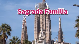 Sagrada Familia actual  20 febrero 2024 [upl. by Ylehsa]