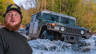 Testing How Tough Our Military Humvee is [upl. by Nyladnewg86]