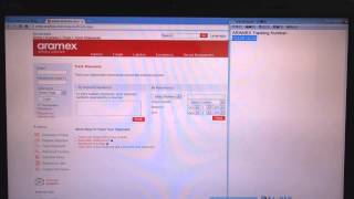 ARAMEX Tracking Online How to Track Aramex Parcels [upl. by Enneire]