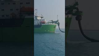 Hopper Dredger vessel👍🏻 trending ship offshorevessel youtubeshorts vessel [upl. by Ciro]