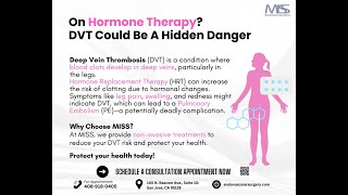 On Hormone Therapy DVT is a Hidden Danger [upl. by Yna]