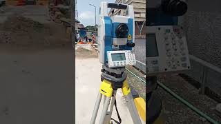 How to carry out AsbuiltTopographical survey with total station [upl. by Musette]