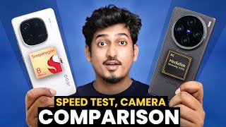 iQOO 12 vs vivo X100 Pro ⚡ SD 8 Gen 3 vs Dimensity 9300 ⚡ Speed Test amp Camera Comparison🔥 [upl. by Aicil]