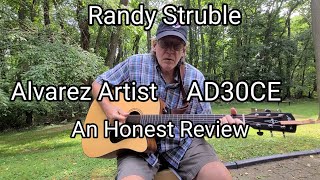 Alvarez Artist AD30CE Acoustic Guitar A Simple Honest Review acousticmusic openmic alvarezguitars [upl. by Disraeli]