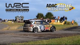 WRC Germany  Baumholder Panzerplatte Jump and Moselland Vineyards [upl. by Eniarol951]