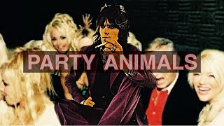 PARTY ANIMALS  Hefner Richard Moon Osbourne Diddy etc [upl. by Ylebmik]