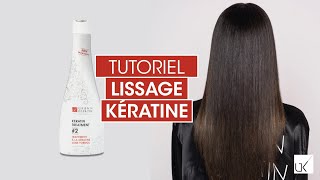 TUTORIEL Lissage soin à la Kératine  Le lissage Brésilien [upl. by Denn619]