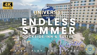 Universals Endless Summer Dockside Inn amp Suites Review  Universal Orlando Resorts [upl. by Enilecram107]