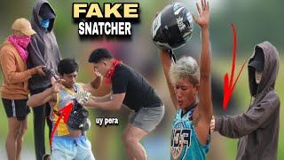 FAKE SNATCHER quotPUBLIC PRANKquot  Grabe Yung kaba nila [upl. by Aciras]