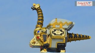 TMT177 Review DX Bakuryuu Brachiosaurus Bakuryuu Sentai Abaranger DX 爆竜戦隊アバレンジャー [upl. by Anovahs]