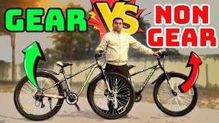 Gear vs Non Gear Cycle  Single Speed vs Gear Bicycle [upl. by Eiznek]