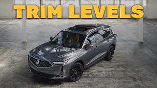 2022 Acura MDX Trim Levels Explained and Compared [upl. by Nathanial]