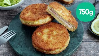 Recette du croque cordon bleu  750g [upl. by Andria]